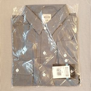 Long sleeve chambray shirt